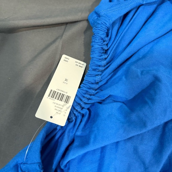 Anthropologie Blue Open Back Maxi Dress - Picture 5 of 5